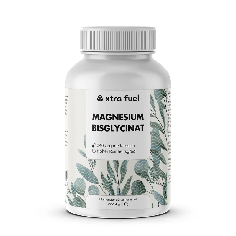 Magnesium Bisglycinat - Chelat-Formel mit 315 mg elementarem Magnesium