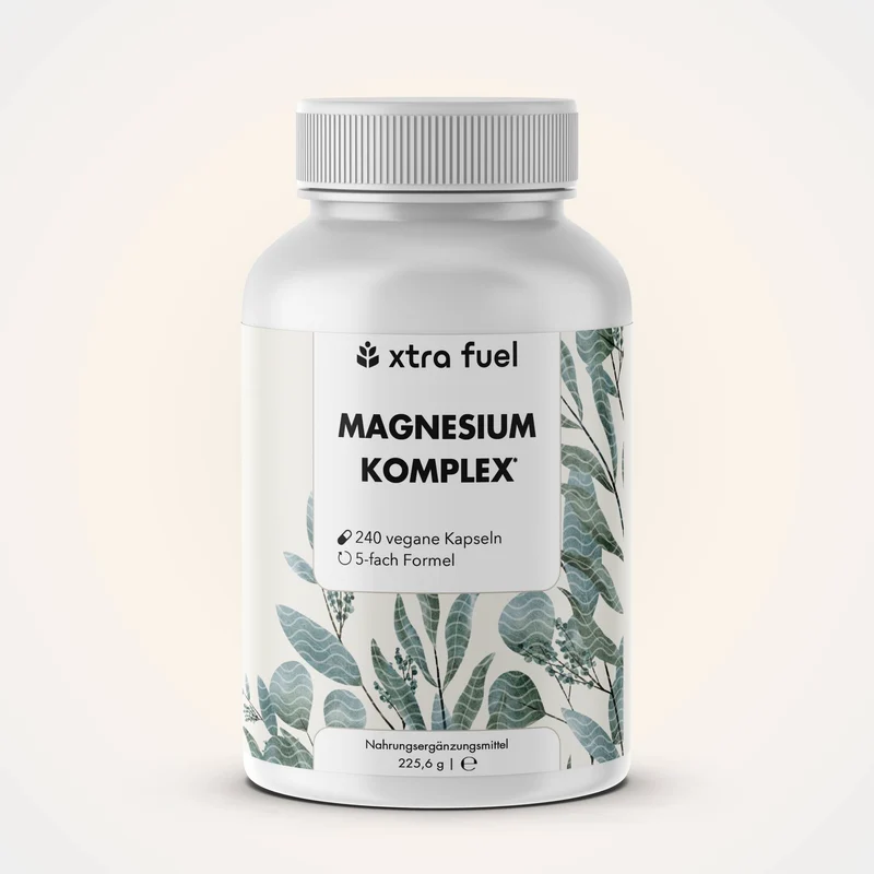 Magnesium Komplex* - 5‑fach Matrix mit 400mg elementarem Magnesium