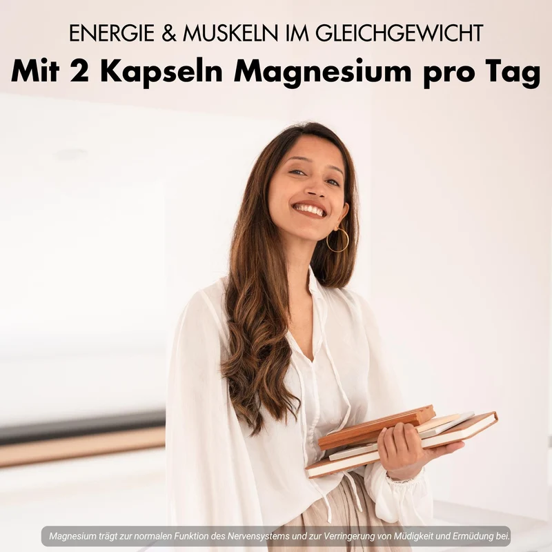 Magnesium Komplex* - 5‑fach Matrix mit 400mg elementarem Magnesium