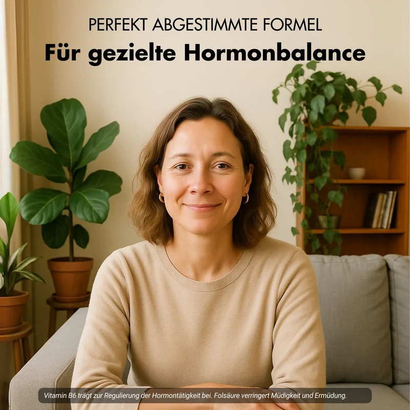 Menopause Kapseln - Wechseljahre Komplex - Effektive Formel mit Yams, Rotklee, Baldrian & Eisen