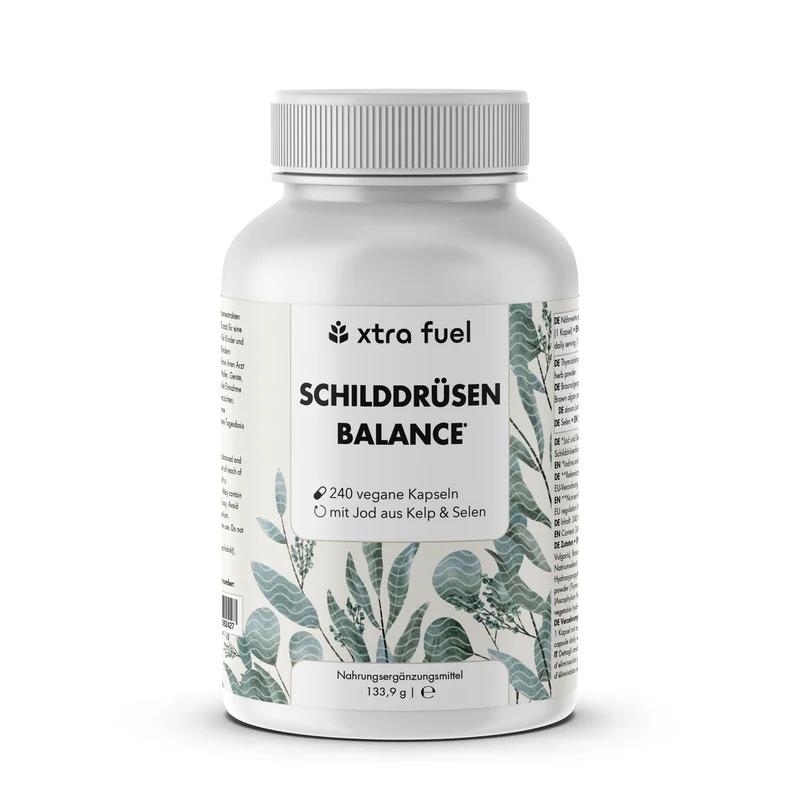 Schilddrüsen Balance - Thyro Komplex - Effektive Formel mit Kelp, Thymian & Selen