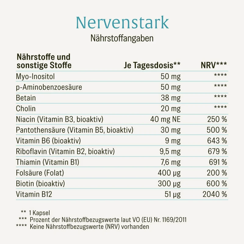 Durchstarter Sparpaket: Nervenstark, Kraftreserve & Algenkraft