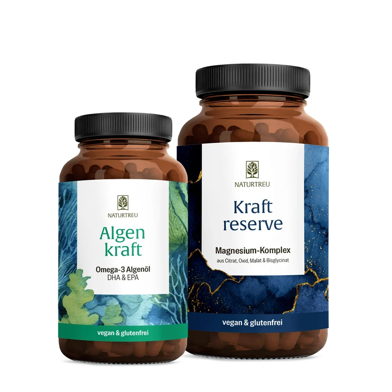 Gut Gerüstet Sparpaket: Algenkraft & Kraftreserve
