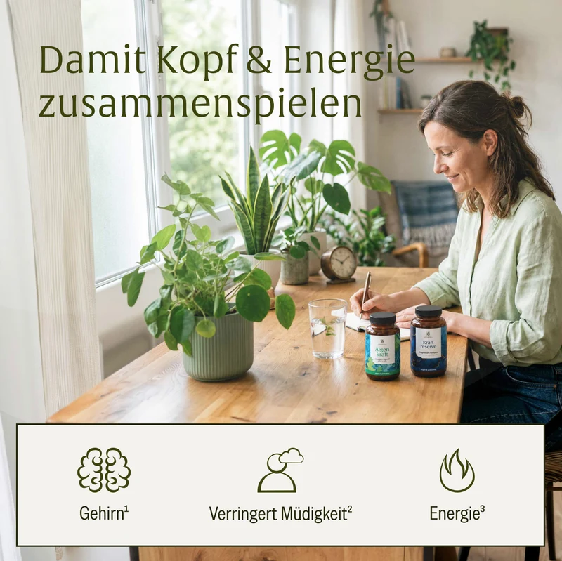 Gut Gerüstet Sparpaket: Algenkraft & Kraftreserve