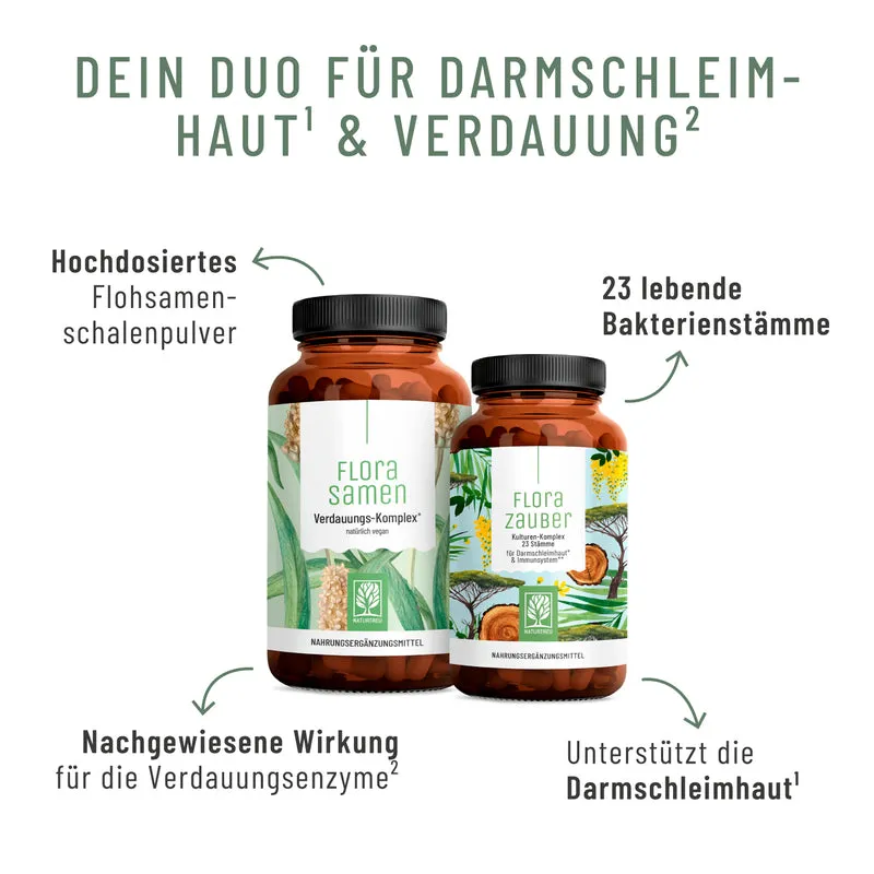 Verdauungs Sparpaket: Florazauber & Florasamen