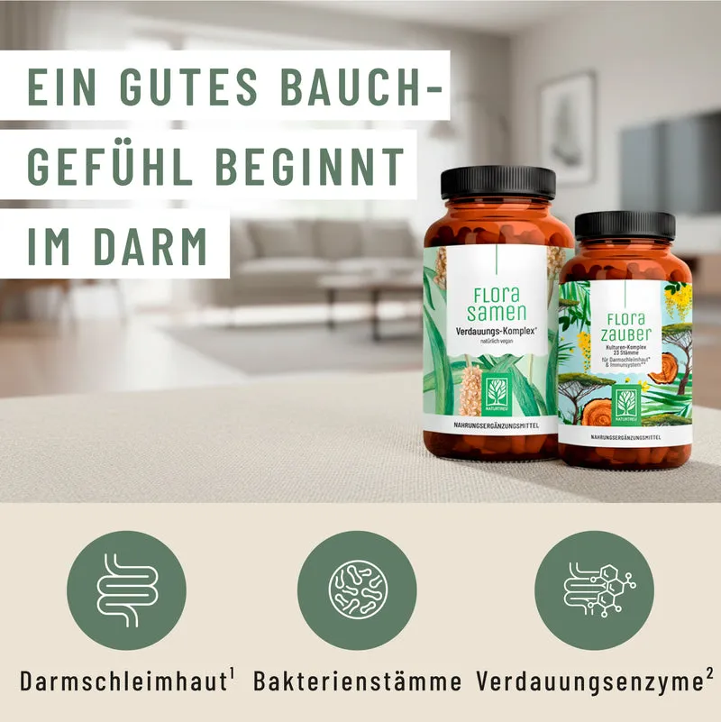 Verdauungs Sparpaket: Florazauber & Florasamen