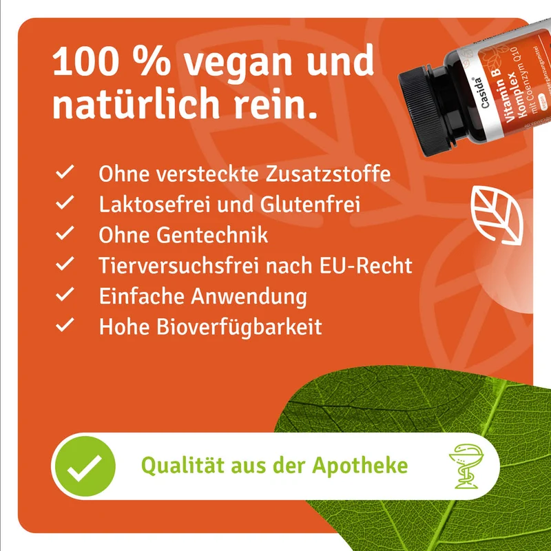Vitamin B Komplex mit Coenzym Q10