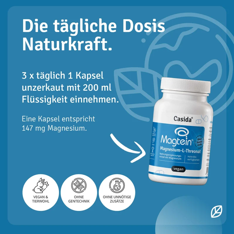 Magnesium-L-Threonat Magtein® Kapseln