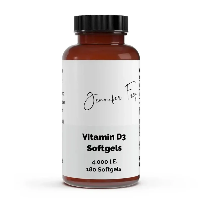 Vitamin D3 180 Softgels – 4.000 IE Hochdosiert