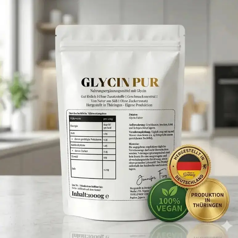 Glycin Pulver Hochdosiert Natürlich Süß