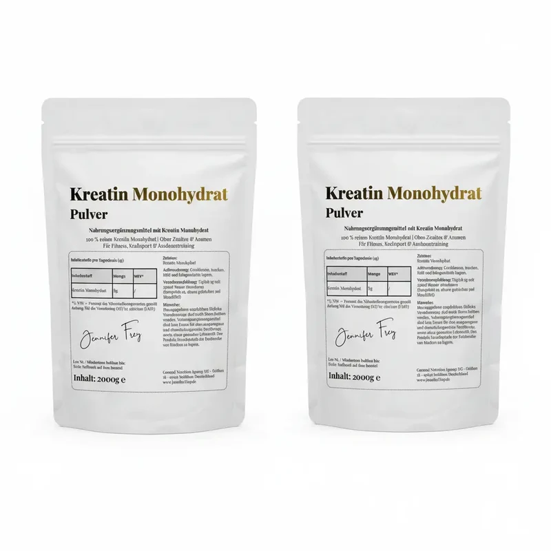 Kreatin-Monohydrat-Pulver – 1000 g | 200 Portionen, mikronisiert (Mesh 200)