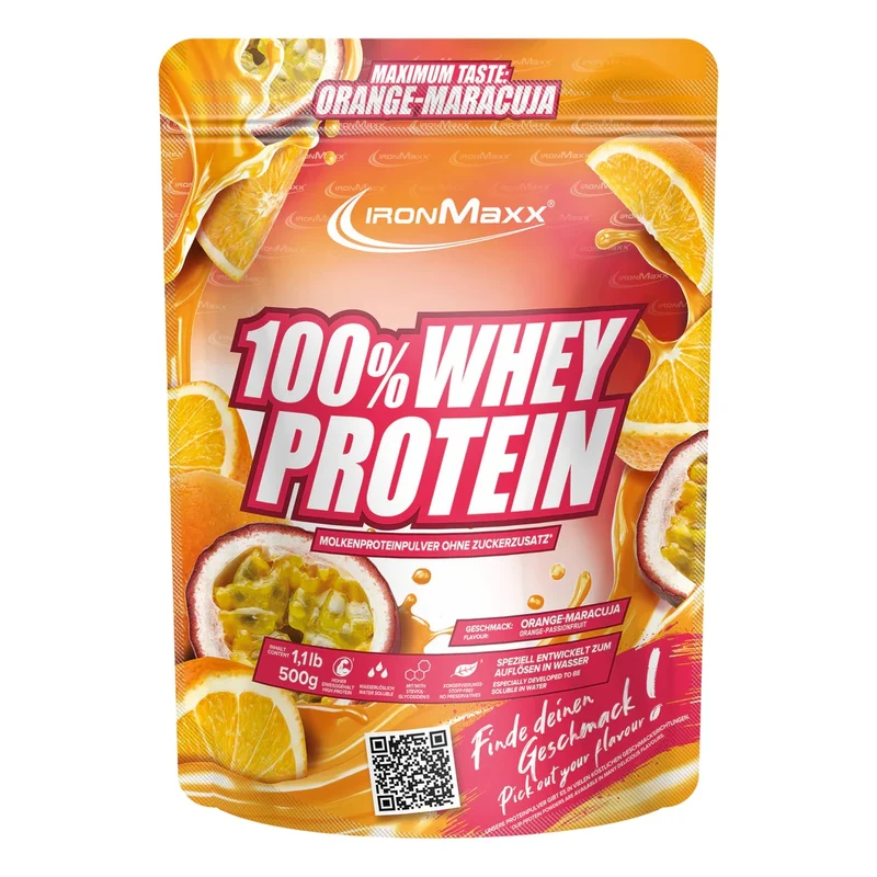 IronMaxx 100% Whey Protein 500g Beutel