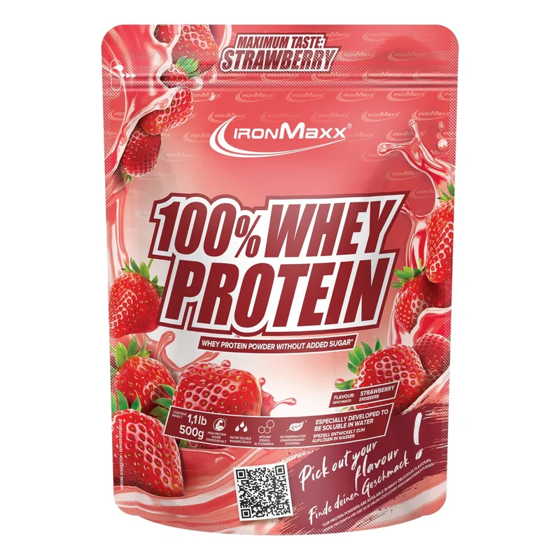 IronMaxx 100% Whey Protein 500g Beutel