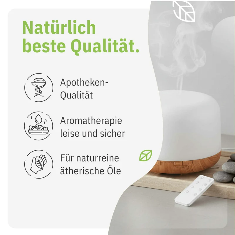 Premium Diffuser mit 6 ätherischen Ölen