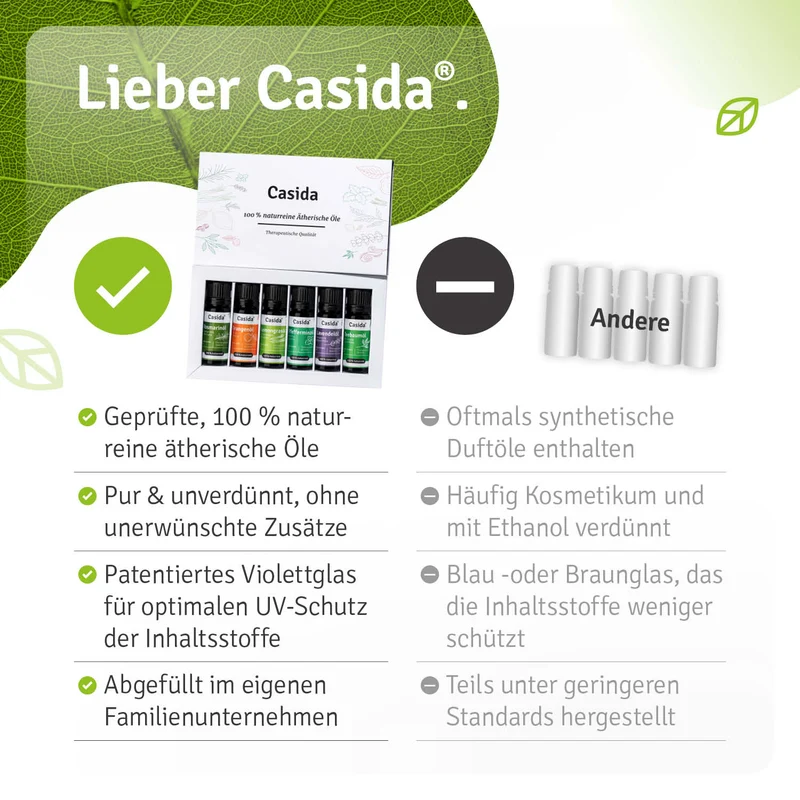 Premium Diffuser mit 6 ätherischen Ölen