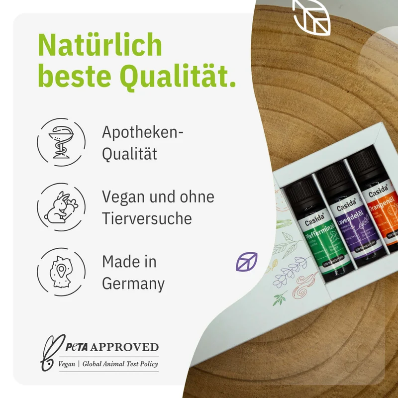 Premium Diffuser mit 6 ätherischen Ölen