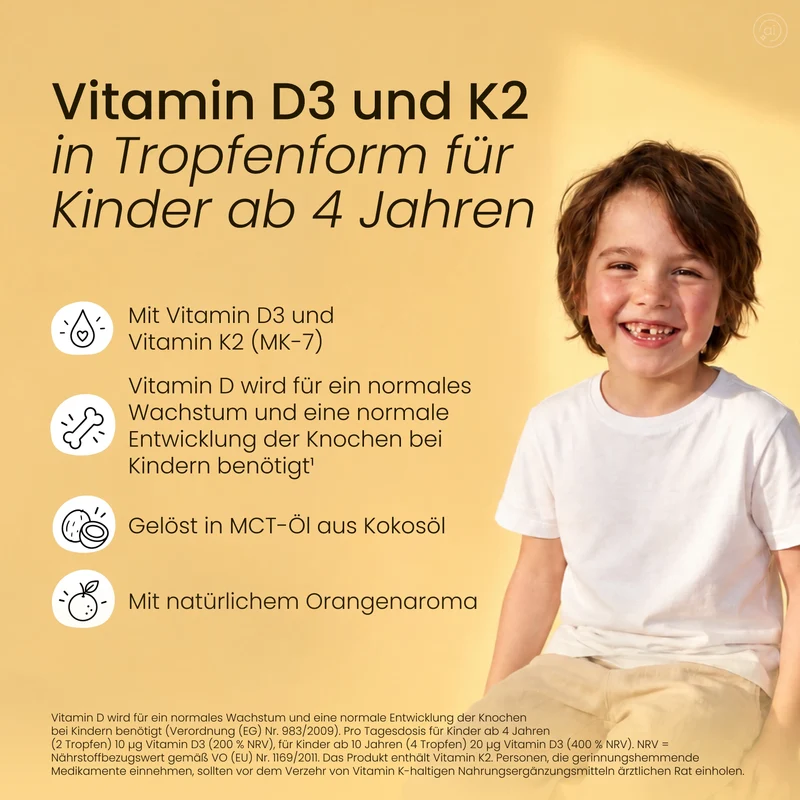 Sonnenschein Helden - Vitamin D3K2