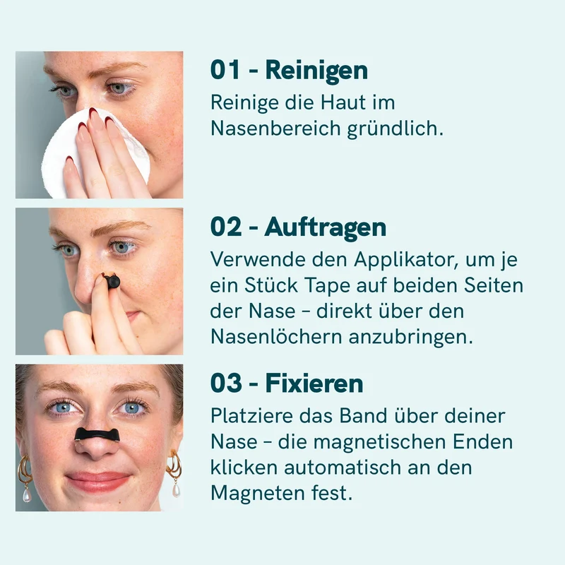 Magnetische Nasenpflaster - Nachfüllpackung