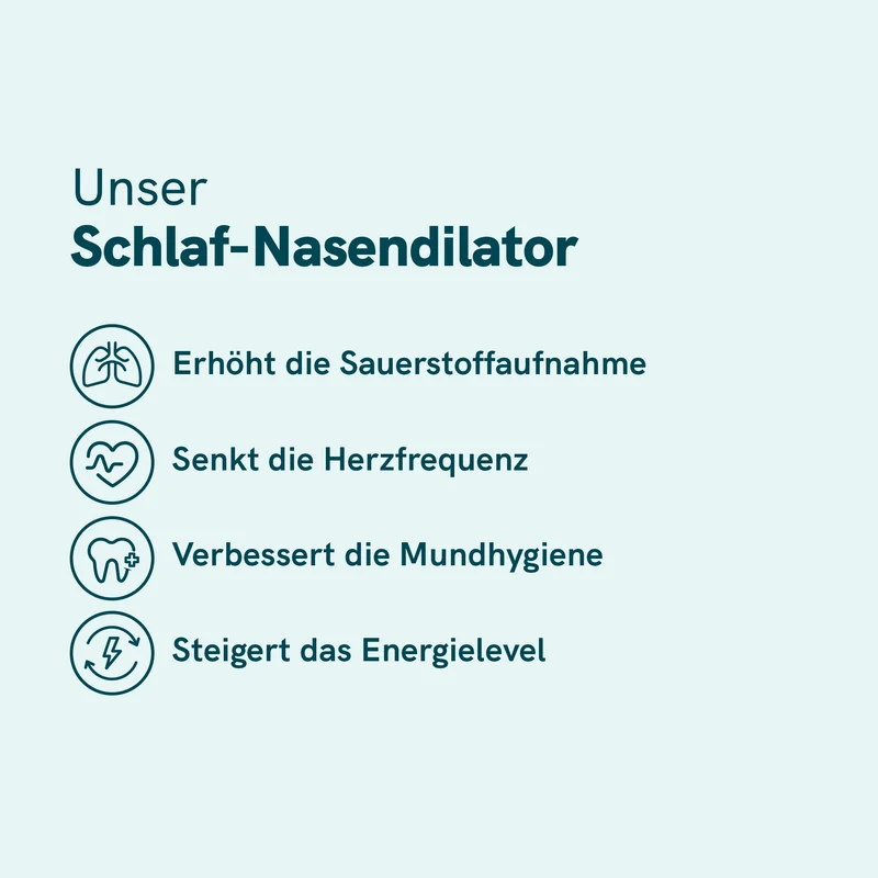 Magnetische Nasenpflaster