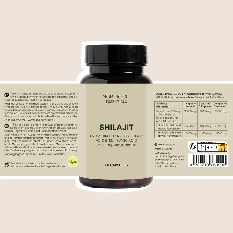 Shilajit Kapseln