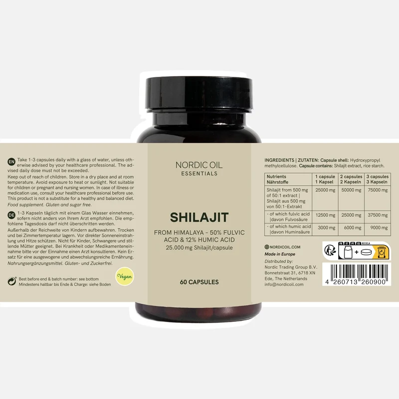 Himalaya-Shilajit-Kapseln