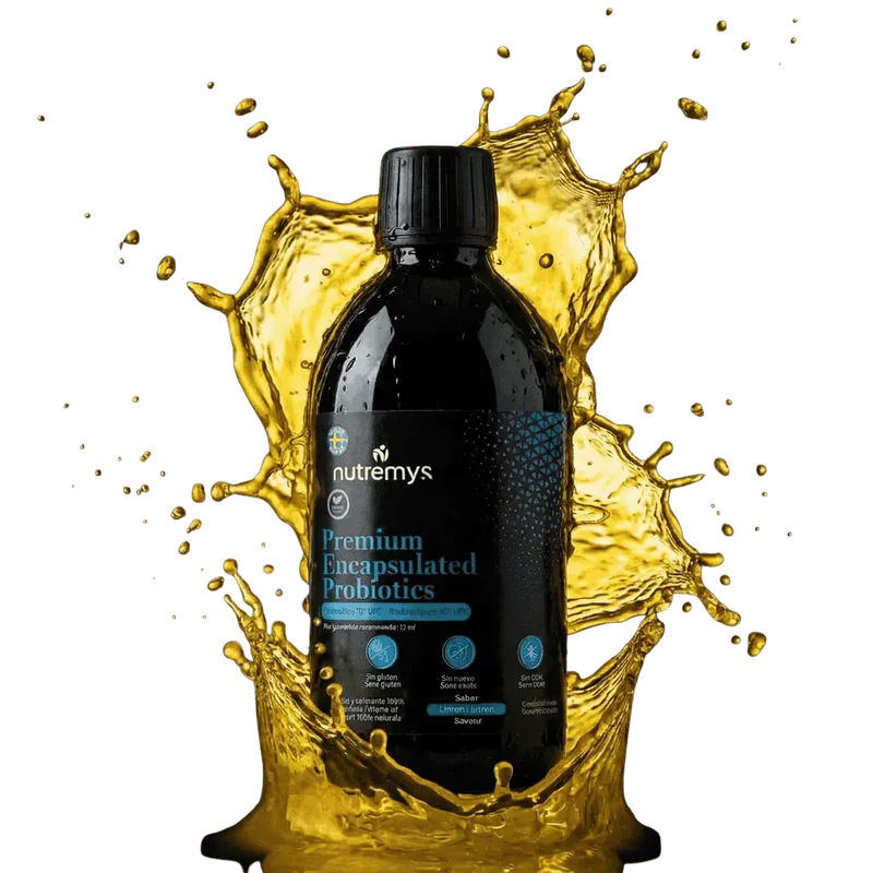 Premium Probiotics · Probiotiques Microencapsulés 10¹⁰ UFC