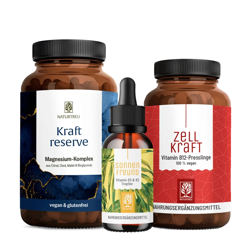Sonnenkraft Sparpaket: Kraftreserve, Sonnenfreund, Zellkraft