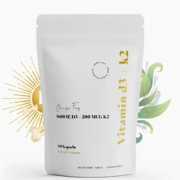 Vitamin D3/K2 – 180 Kapseln hochdosiert