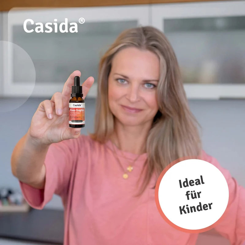 Eisen Tropfen mit Vitaminen für Kinder