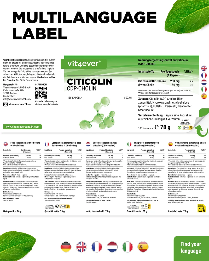 CDP Cholin (Citicolin)