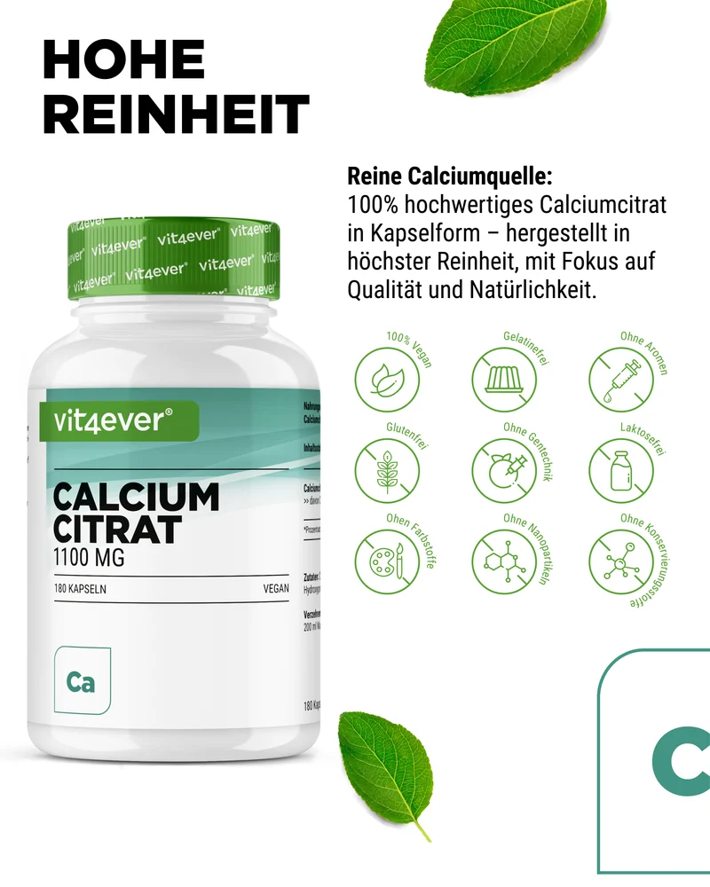 Calcium Citrat Kapseln