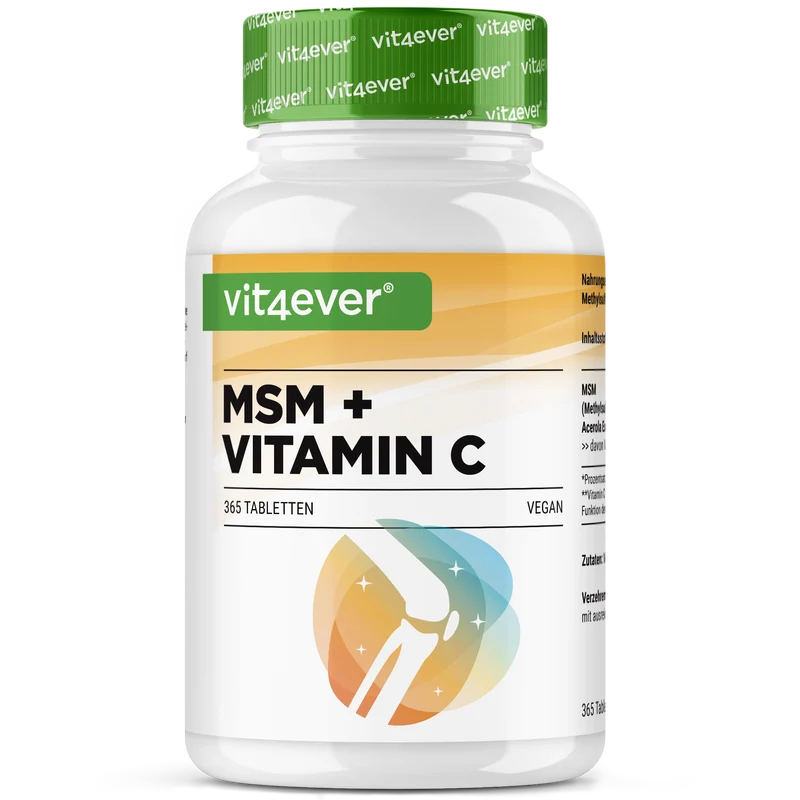MSM + Vitamin C - 1000mg