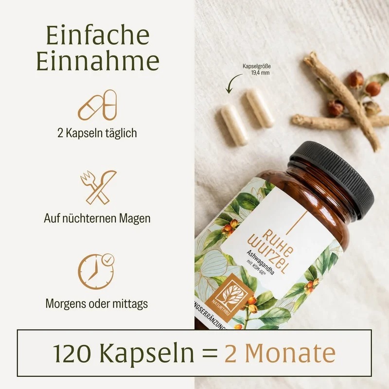 Ruhewurzel: Ashwagandha mit KSM-66®