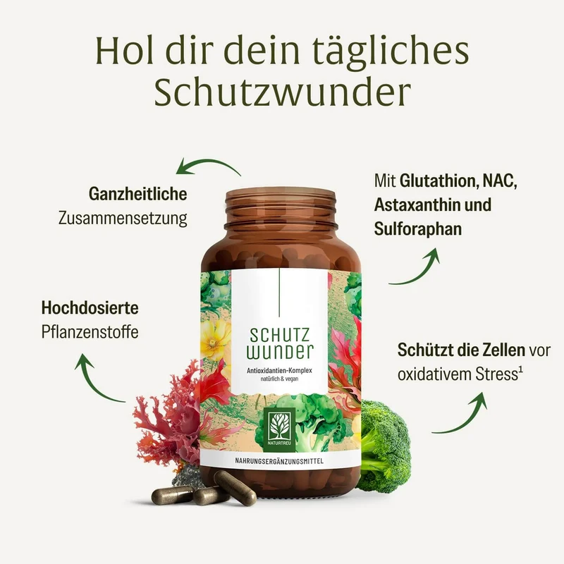 Schutzwunder: Antioxidantien-Komplex