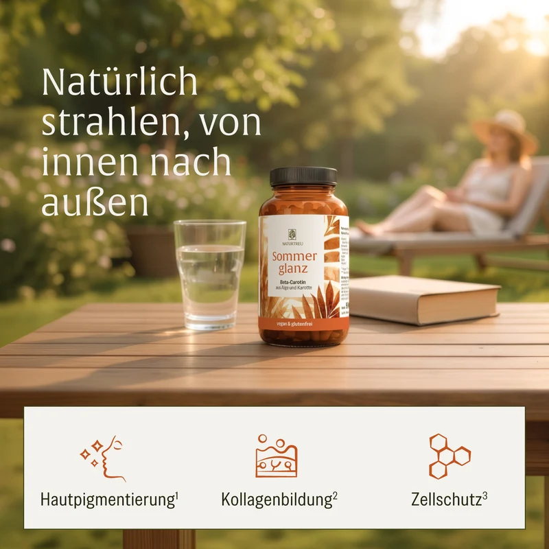 Sommerglanz: Beta-Carotin
