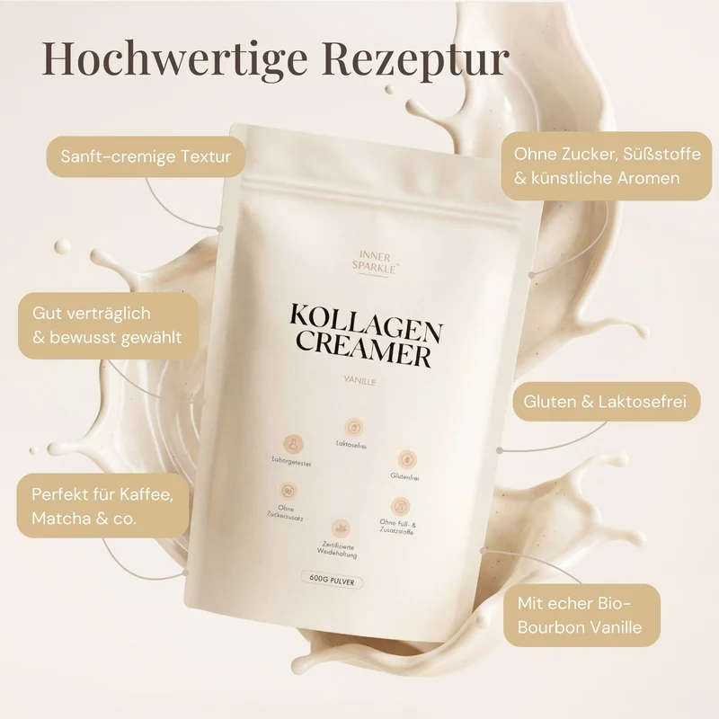 Kollagen Creamer Vanille 600g