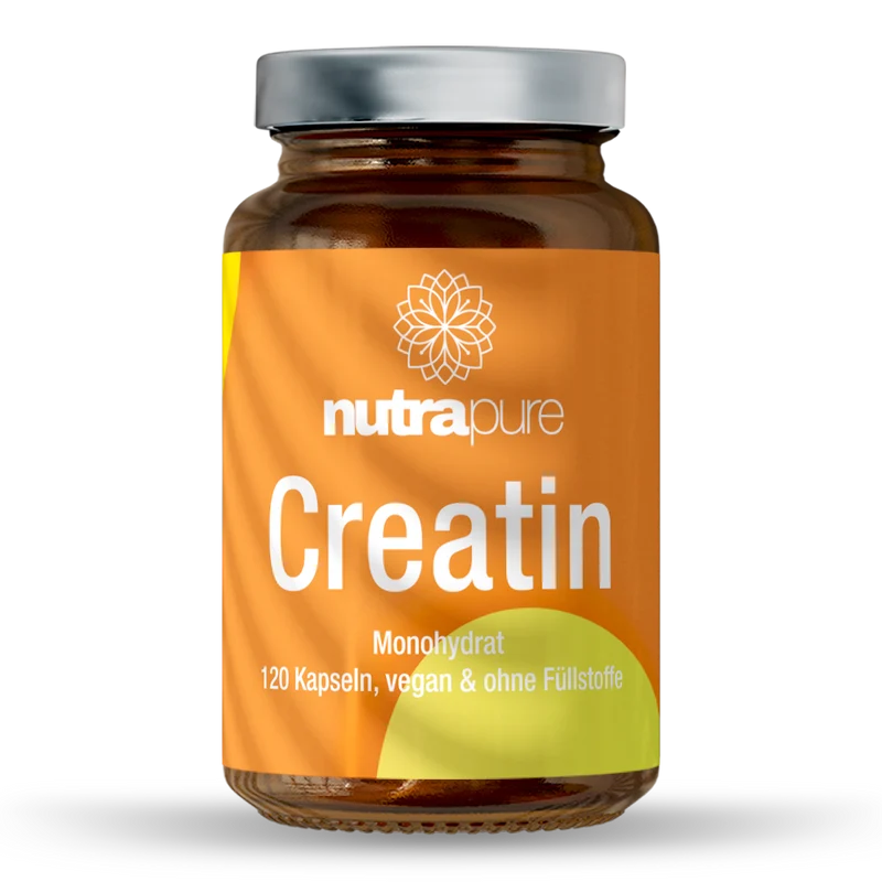 Nutrapure Creatin Monohydrat, 120 Kapseln