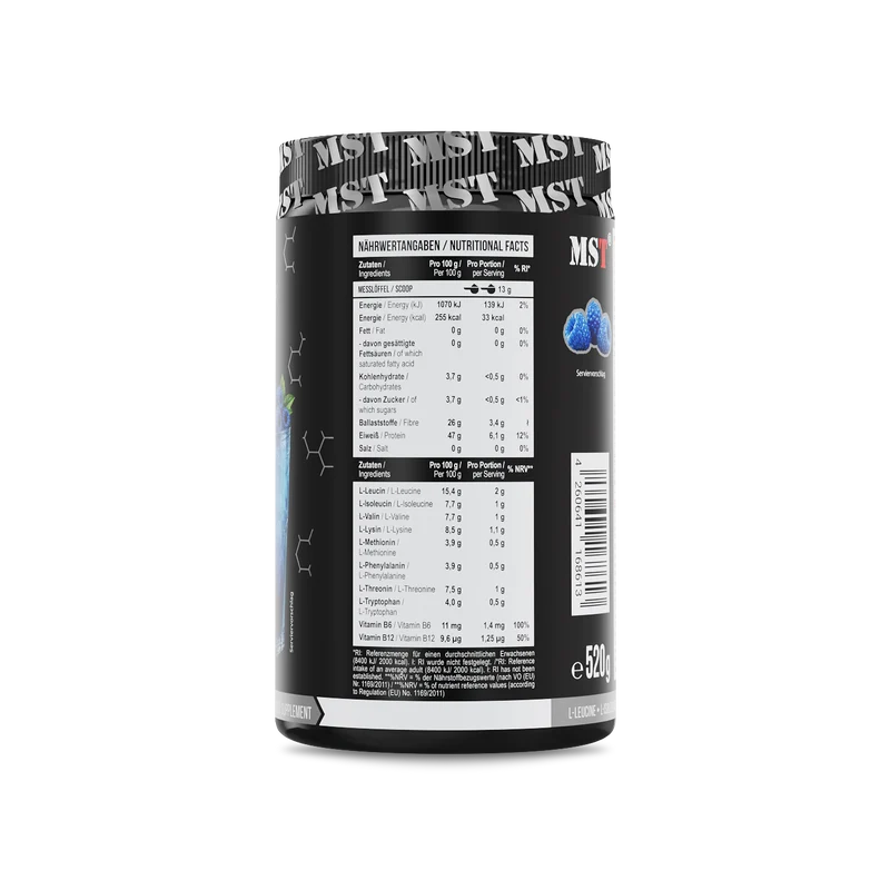 BCAA EAA 520 g Blue raspberry