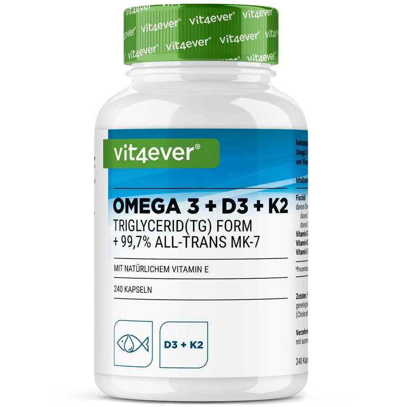 Omega 3 + D3 + K2 Komplex