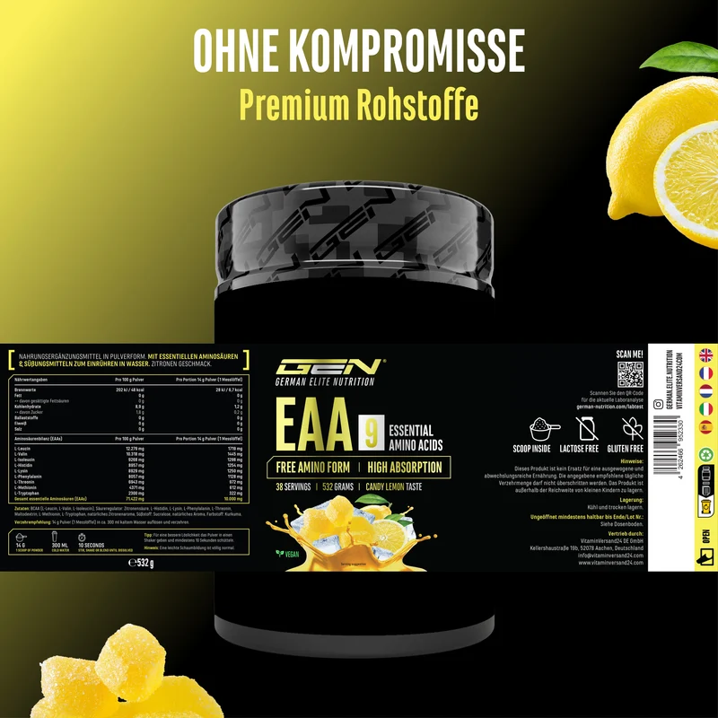 EAA 9 mit L-Histidin
