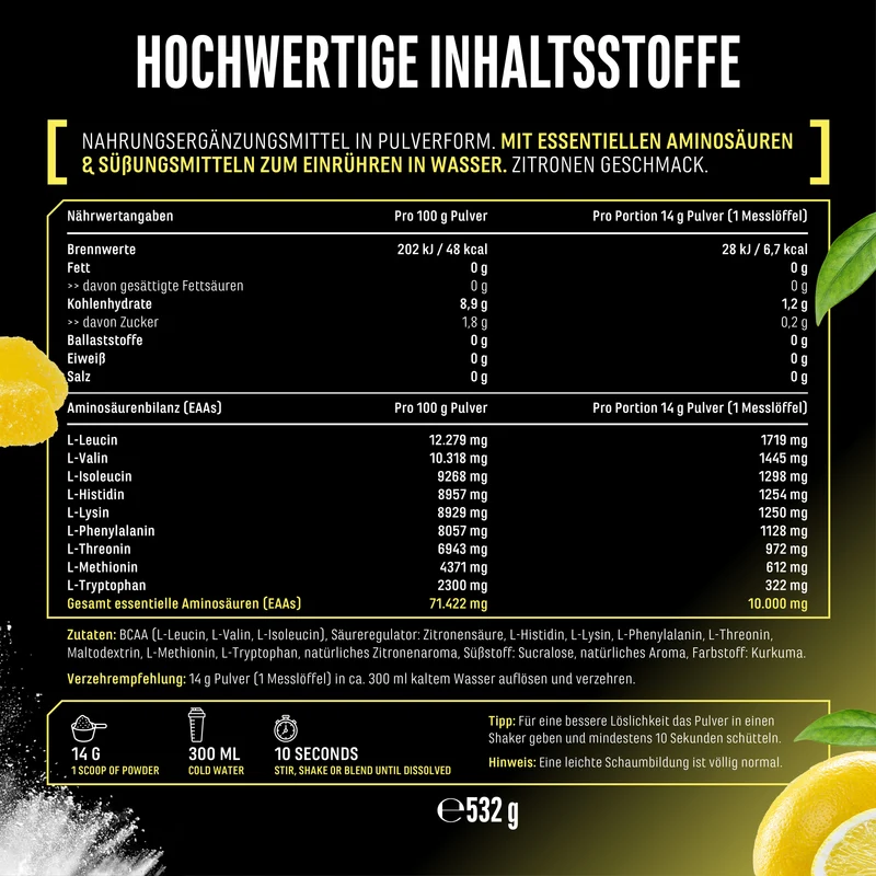 EAA 9 mit L-Histidin
