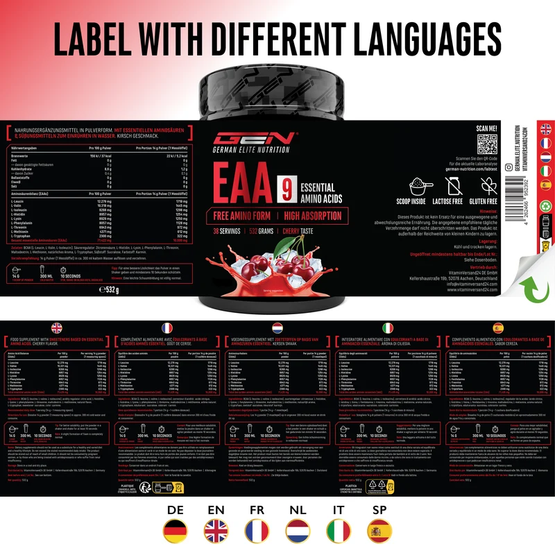 EAA 9 mit L-Histidin