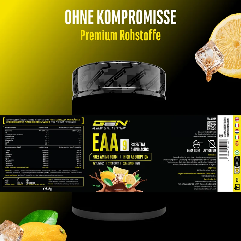 EAA 9 mit L-Histidin