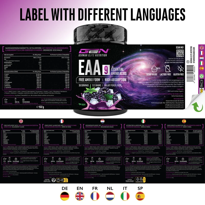 EAA 9 mit L-Histidin