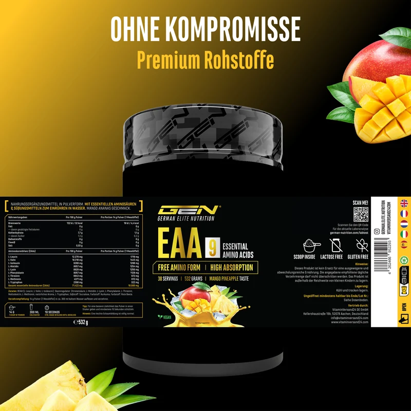 EAA 9 mit L-Histidin