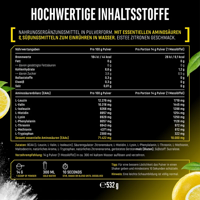 EAA 9 mit L-Histidin