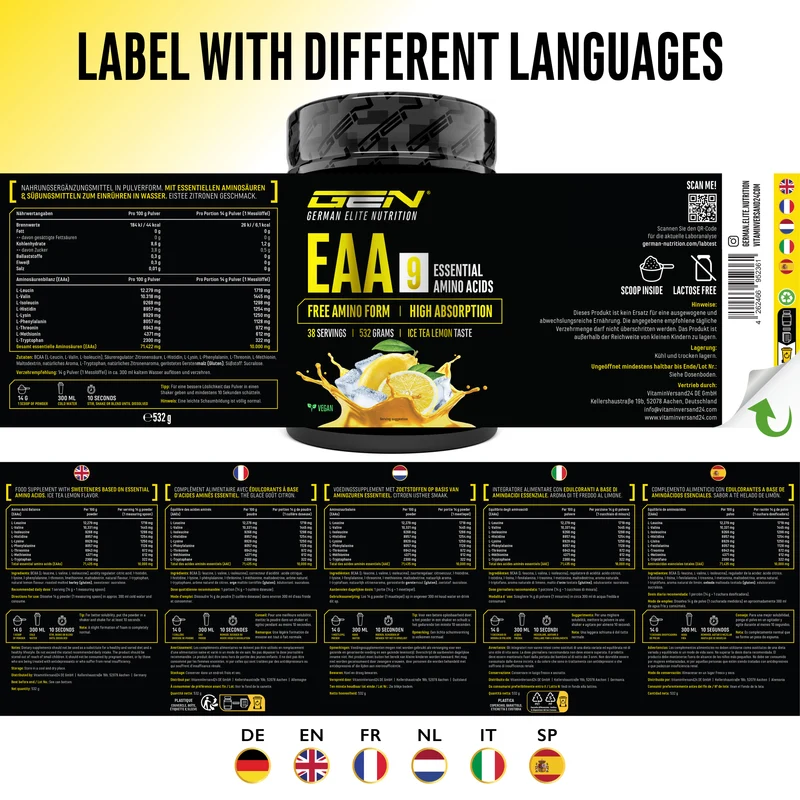 EAA 9 mit L-Histidin