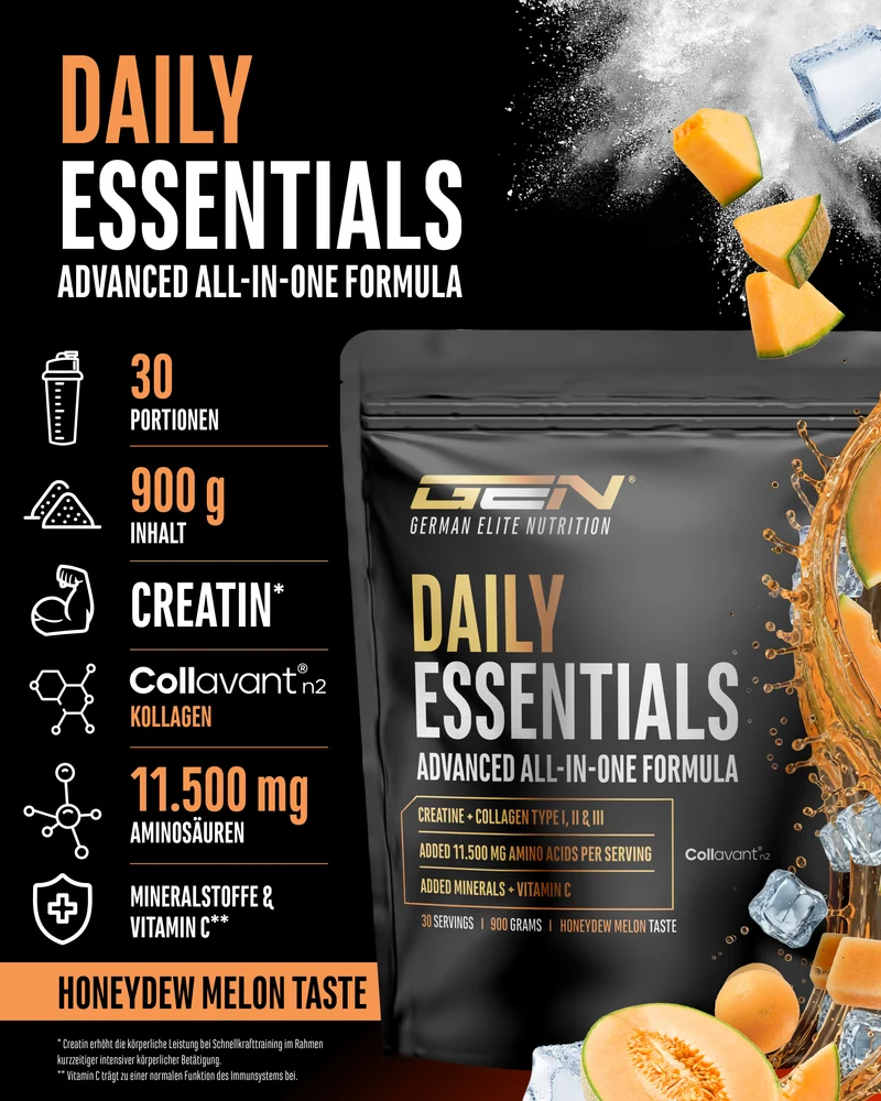 Daily Essentials - Creatin + Kollagen - All in one Drink