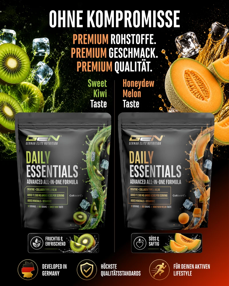 Daily Essentials - Creatin + Kollagen - All in one Drink