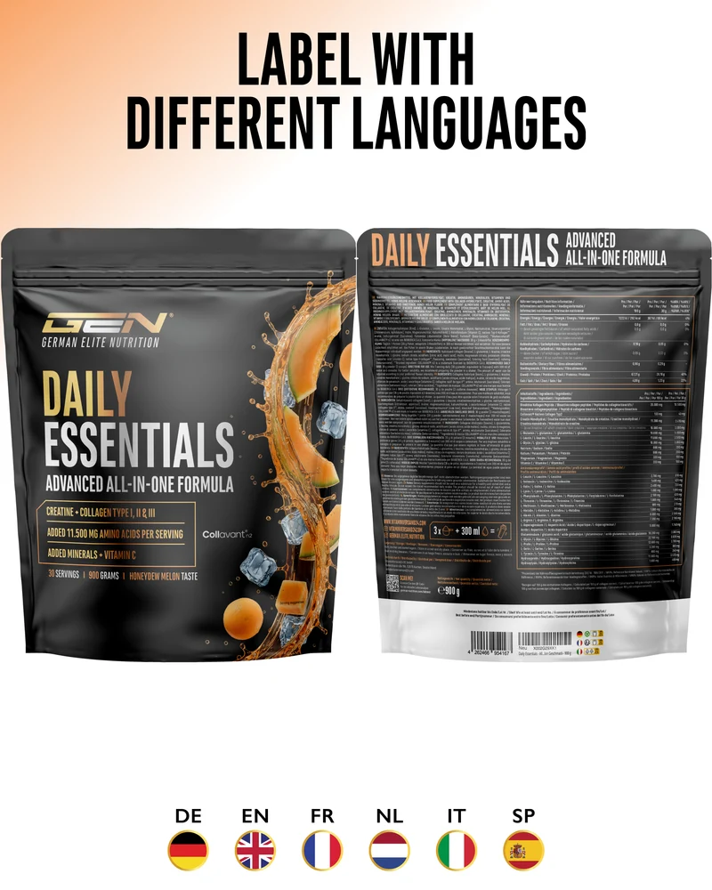 Daily Essentials - Creatin + Kollagen - All in one Drink